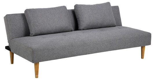 Nordform Lucca sovesofa inkl. 2 puter grå. 1693772-01-0 1681701-03-0