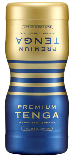 Tenga Premium Dual Sensation Cup Masturbator     - Hvit