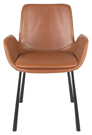 Zuiver Brit LL Spisestol - Brun Unoliving