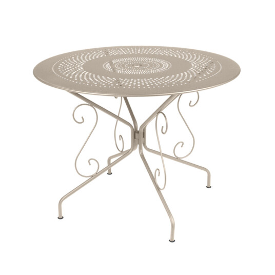 Fermob Montmartre Table 96 cm Nutmeg 14