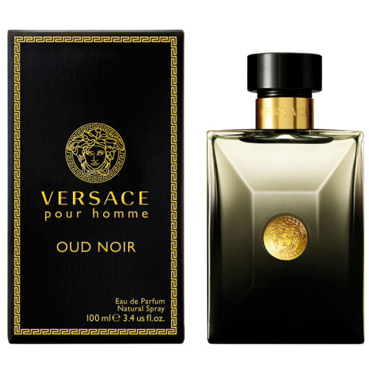 Versace Oud Noir Eau de Toilette 100 ml - Orientalsk Parfyme for Menn
