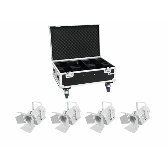 EuroLite Set 4x Led Tha-40pc Hvit & Case