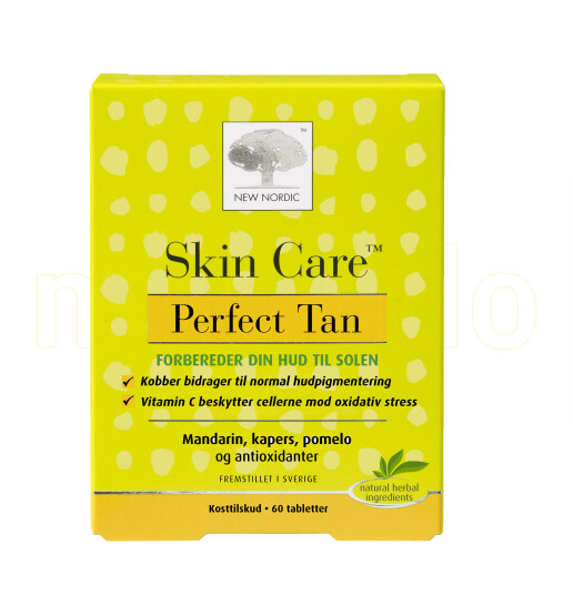 New Nordic Skin Care Perfect Tan 60 Tabletter New Nordic Skin Care Perfect Tan 60 Tabletter