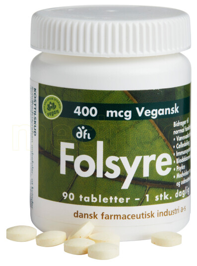 DFI Folsyre 90 Tabletter