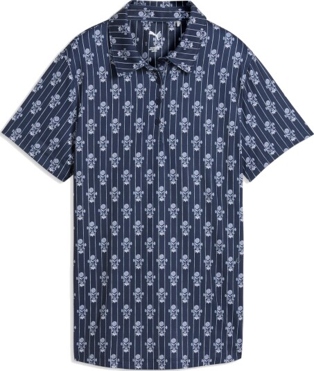 Puma W Poppy Ss Golf pologenser dame Deep Navy X Large Puma W Poppy Ss Golf pologenser dame Deep Navy X Large