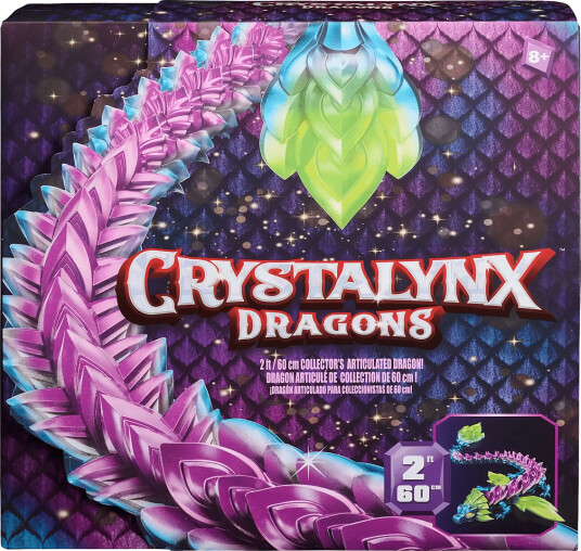 Trend Crystalynx Dragon Aurora Scales Spectris 60Cm - Multi/patterned - ONE SIZE