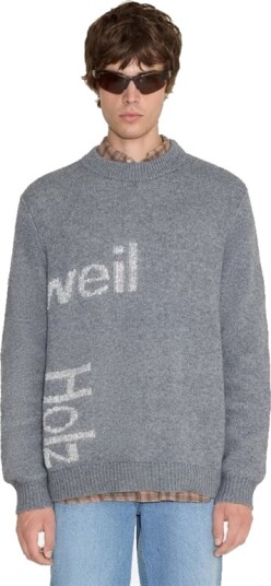 Haza Logo Sweater Grey Haza Logo Sweater Grey
