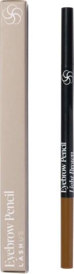 LashUs Eyebrow Pencil, Light Brown LashUs Eyebrow Pencil, Light Brown