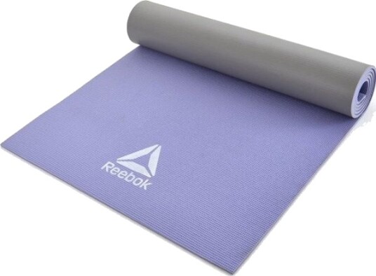 Reebok Dobbeltsidig Yogamatte Lilla Grå Reebok Dobbeltsidig Yogamatte Lilla Grå