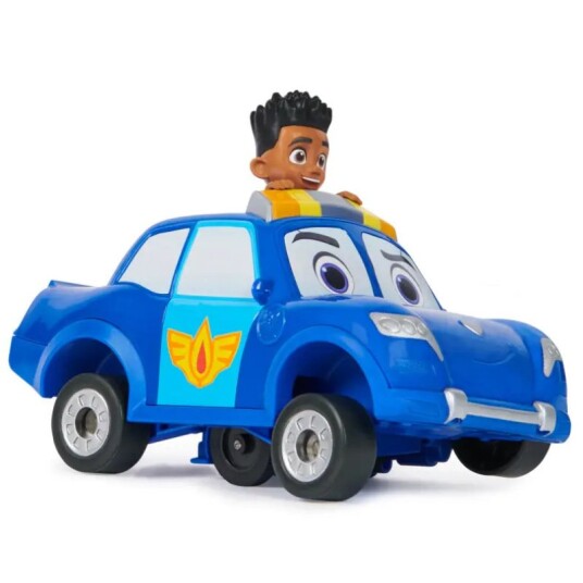 Disney Junior Firebuds Action Race 'N Spin Lekebil - Jayden og Piston