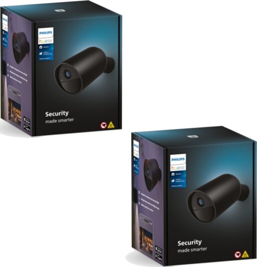 Philips Hue Secure Trådløst Overvåkningskamera Svart Full HD