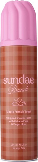 Sundae Maple French Toast Whipped Shower Foam 260 ml