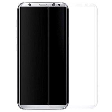Samsung Galaxy S8 Full Dekning Beskyttelsesglass Gjennomsiktig