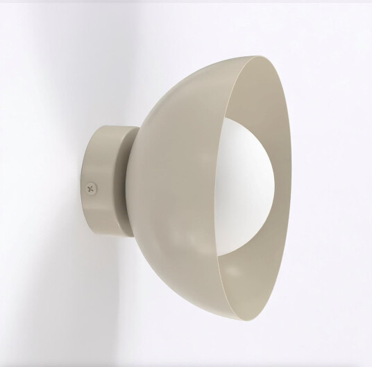 Bibi K1 vegglampe   Mokka