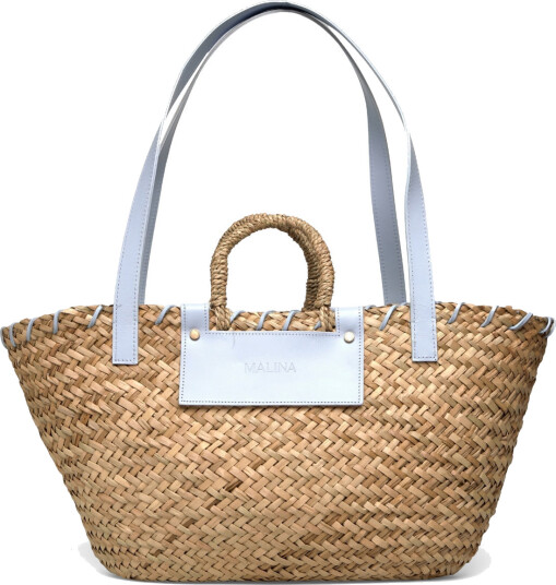 Malina Willow Straw Bag - Beige - ONE SIZE Malina Willow Straw Bag - Beige - ONE SIZE