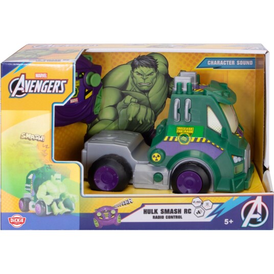 Jada Toys Rc Smash Up Hulk 1:24 - Green - ONE SIZE
