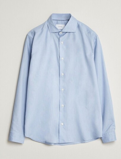 Eton Casual Fit Signature Oxford Shirt Light Blue Eton Casual Fit Signature Oxford Shirt Light Blue