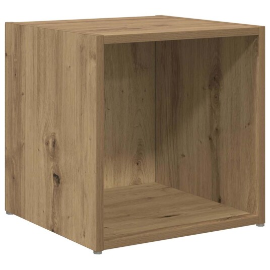 TV benk sett 8 pcs Artisan Eik 37 x 35 x 72 cm Konstruert tre