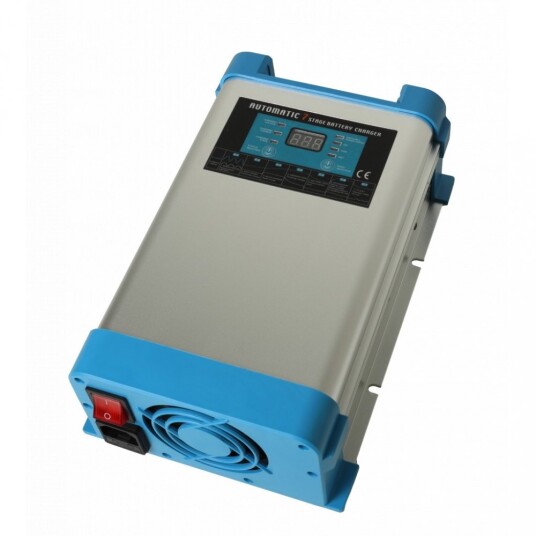 SMART BATTERY CHARGER 7 stegs Elektronisk Batterilader 12V 40A 2 Kanaler SMART BATTERY CHARGER 7 stegs Elektronisk Batterilader 12V 40A 2 Kanaler