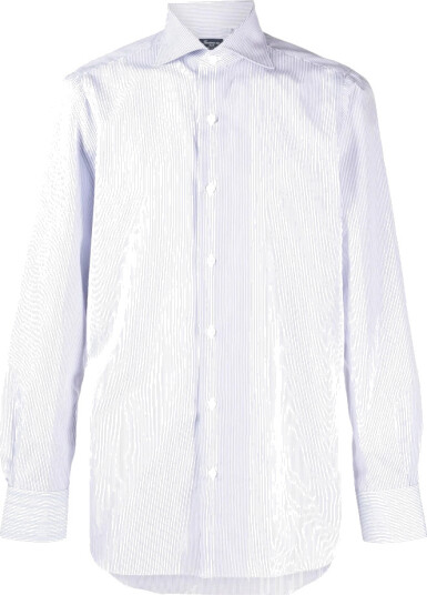 Finamore Herre Skjorter Blå 3XL,
