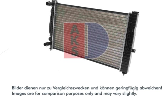 AKS DASIS 480026N Radiator motorkjøling