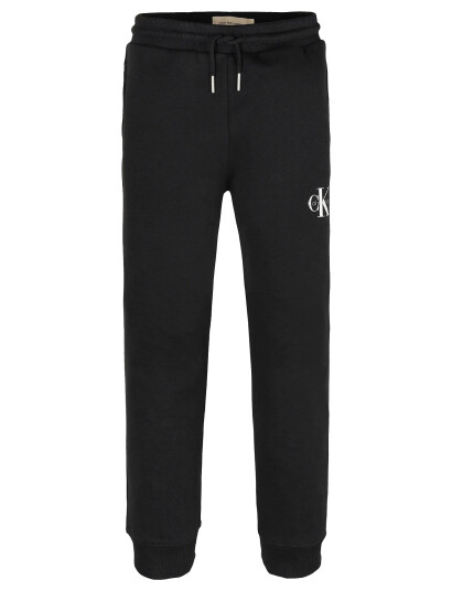 Calvin Klein Monogram Logo Sweatpant Black 128 Calvin Klein Monogram Logo Sweatpant Black 128