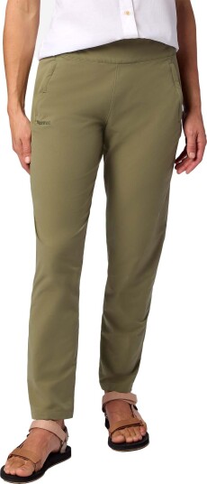 Marmot Women"s Airexchange Hybrid Pant Olive Grove L