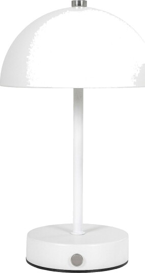 House Nordic LED bordlampe Holt Hvit Oppladbare lamper