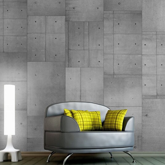 Fototapet Gray Domino 50x1000 - Artgeist sp. z o. o.