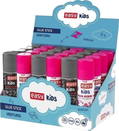Easy Stationery Easy Stationery Limstift 8G 24 Stk Lett