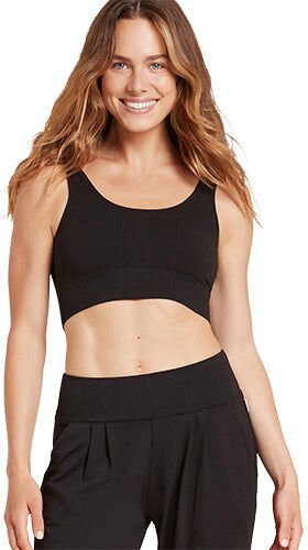 Boody Ribbed Seamless Bra Sort   Str. Xl