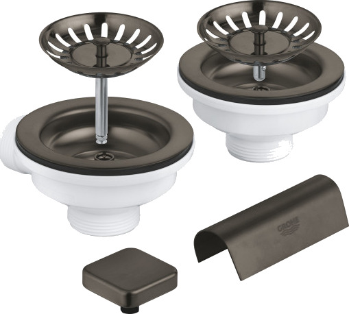 GROHE avløpsventil 1 1/4 t/kv børstet hard grafitt grey