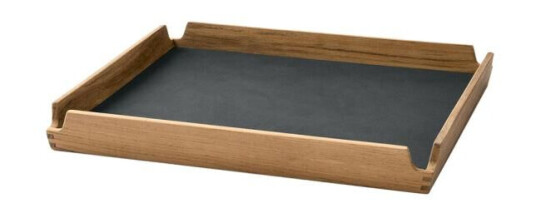 LIND DNA Airy teak brett 30,1x30,1 cm nupo antrasitt LIND DNA Airy teak brett 30,1x30,1 cm nupo antrasitt