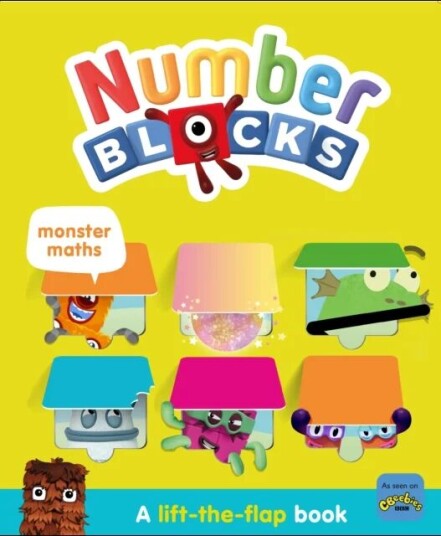 Numberblocks Monster Maths: A Lift The Flap Book Av Sweet Cherry Publishing
