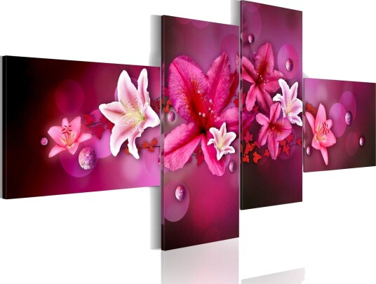 Bilde Lilies And Pearls 200x90 Artgeist sp. z o. o.