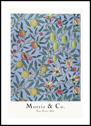 Four Fruits Plakat / 30x40