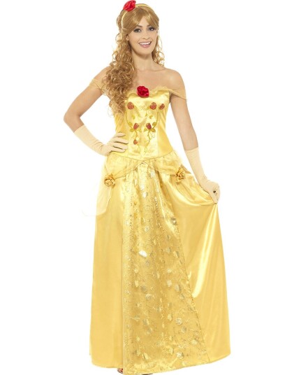 Beauty and the Beast Inspirert Belle Damekostyme Strl M