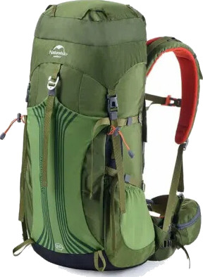 Ryggsekk naturehike 55L/65L nylon profesjonell tursekk Ryggsekk naturehike 55L/65L nylon profesjonell tursekk