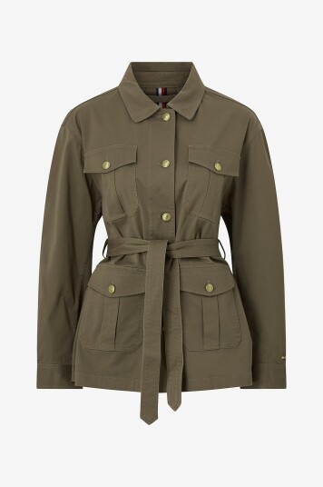 Tommy Hilfiger Jakke Gold Button Utility Jacket Brun