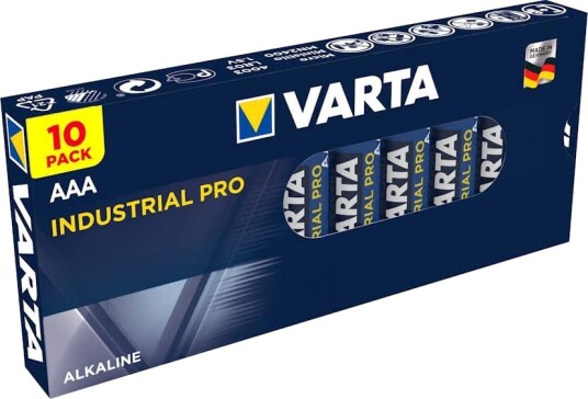 Varta Alkalisk AAA 10-pk 1100 mAh Engangsbatterier