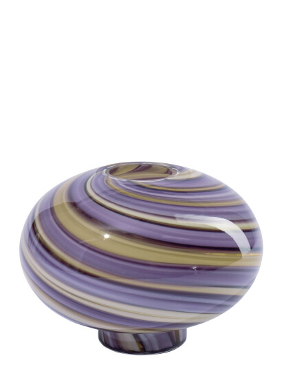 eden outcast Twirl Vase - Purple - H9.5CM eden outcast Twirl Vase - Purple - H9.5CM