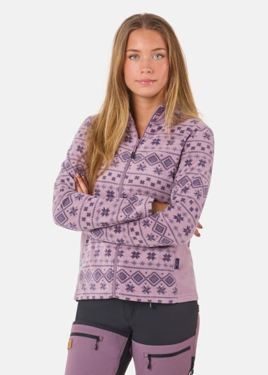 Swedemount Idre Fleece III W Dk. Mauve/Pale Mauve 38 Trøyer