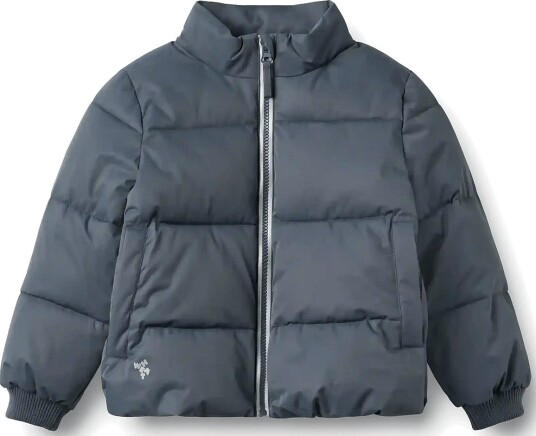 Wheat Puffer Jacket Cammoe GREYBLUE 110
