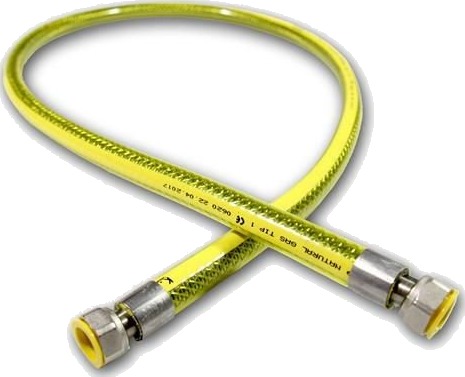 Mora Gasslange L=750 Mm Pvc F1/2-F1/2