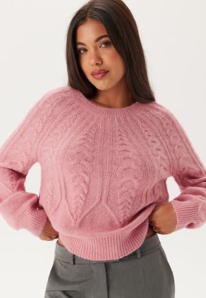 VILA Viamada O-neck L/S CABLE KNIT Polignac XL