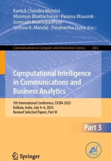 Computational Intelligence in Communications and Business Analytics