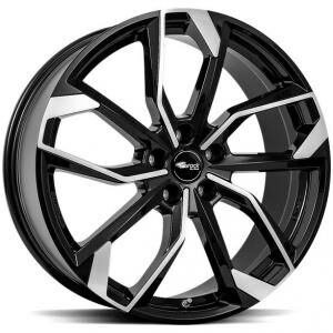 Brock RC34 Black Full Polish 8.5x19 5/112 ET38 B57.1 Brock RC34 Black Full Polish 8.5x19 5/112 ET38 B57.1
