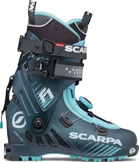 Scarpa F1 Wmn Topptursko Dame 24/25 Anthracite-Aqua MP 25.0 // EU 39 1/2