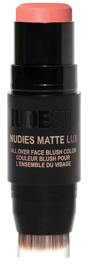 Nudestix Nudies Matte Lux All Over Face Blush Color Pretty Peachy