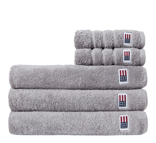 Lexington Icons Original håndkle 50x70 cm Dark gray
